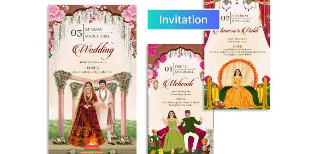 Wedding Invitation Templates by Crafty Art