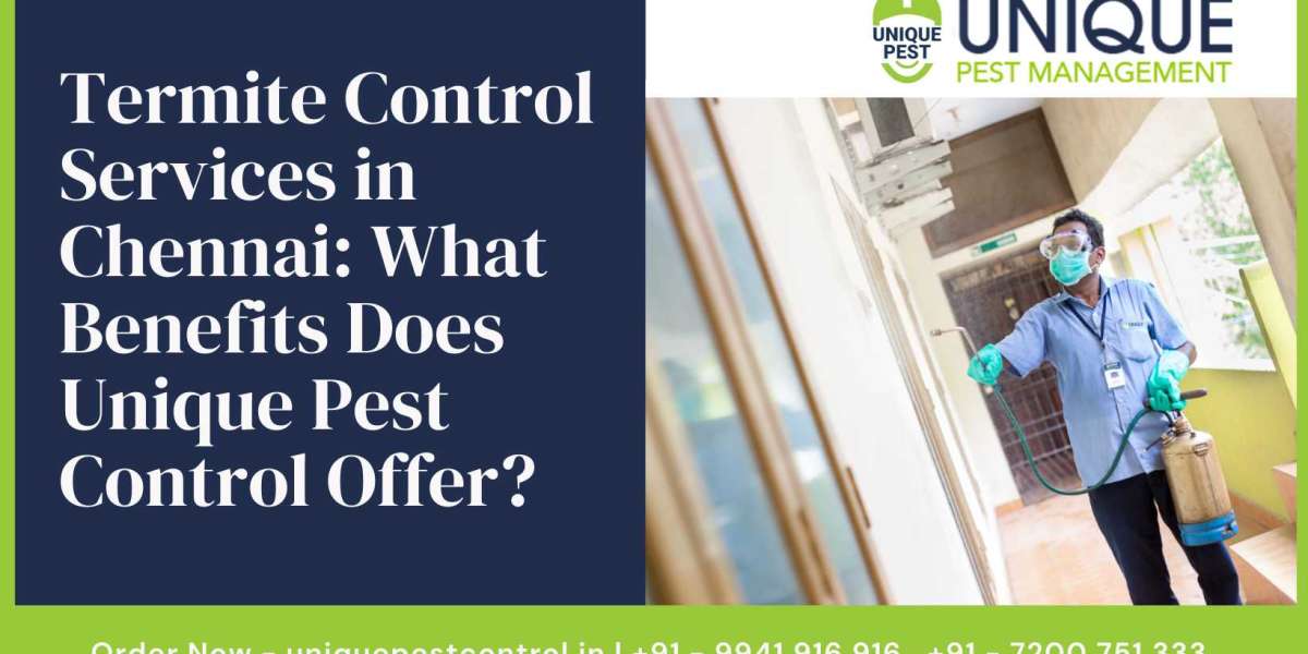 Termite Control Services in Chennai: What Benefits Does Unique Pest Control Offer?