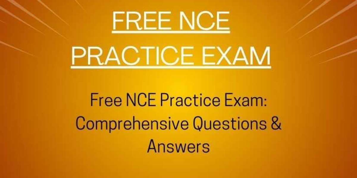 Study Effectively with a Free NCE Practice Exam