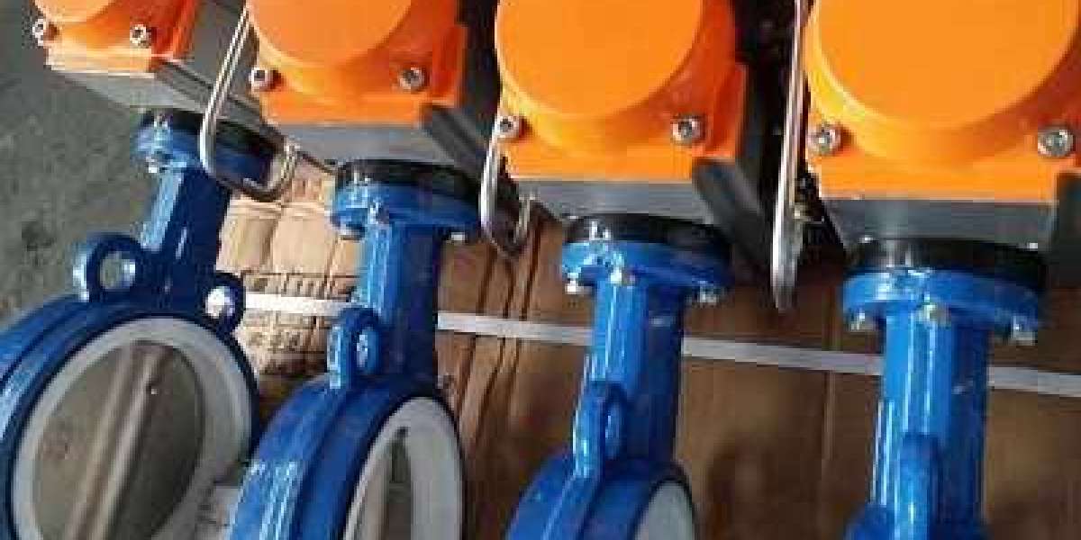 Pneumatic actuated butterfly valve suppliers in UAE