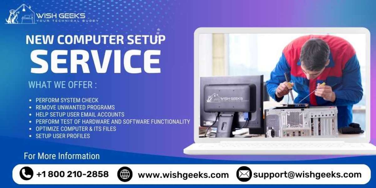 New Computer Setup Service with Wish Geeks: Setting Up Your System for Success